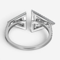 Messika Thea Toi & Moi 18K White Gold Diamond Ring Sz. 6 V014469
