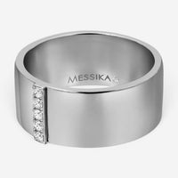 Messika Kate 18K White Gold Diamond Band Ring Sz. 6 06149-WG-52