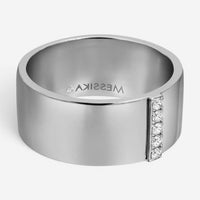 Messika Kate 18K White Gold Diamond Band Ring Sz. 6 06149-WG-52