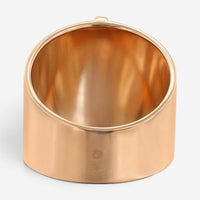 Messika Kate 18K Rose Gold Diamond Wide Band Ring Sz. 6.5 05767-PG-53