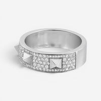 Messika Spiky 18K White Gold Diamond Band Ring Sz. 8.25 05437-WG-57