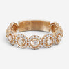Messika All Joy 18K Rose Gold Diamond Band Ring Sz. 7.25 05495-PG-55