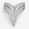 Messika Queen V 18K White Gold Diamond Ring Sz. 6 05783-WG-52