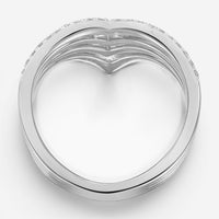 Messika Queen V 18K White Gold Diamond Ring Sz. 6 05783-WG-52