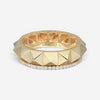 Messika Spiky Gatsby 18K Yellow Gold Diamond Band Ring Sz. 6.25 05647-YG-52