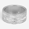 Messika Liz 18K White Gold Diamond Band Ring Sz. 6.25 05899-WG-52