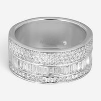 Messika Liz 18K White Gold Diamond Band Ring Sz. 6.25 05899-WG-52