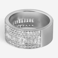 Messika Liz 18K White Gold Diamond Band Ring Sz. 6.25 05899-WG-52