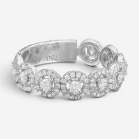 Messika All Joy 18K White Gold Diamond Band Ring 05495-WG-53
