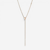 Messika Cravate Thea 18K Rose Gold Diamond Lariat Necklace 06467-PG