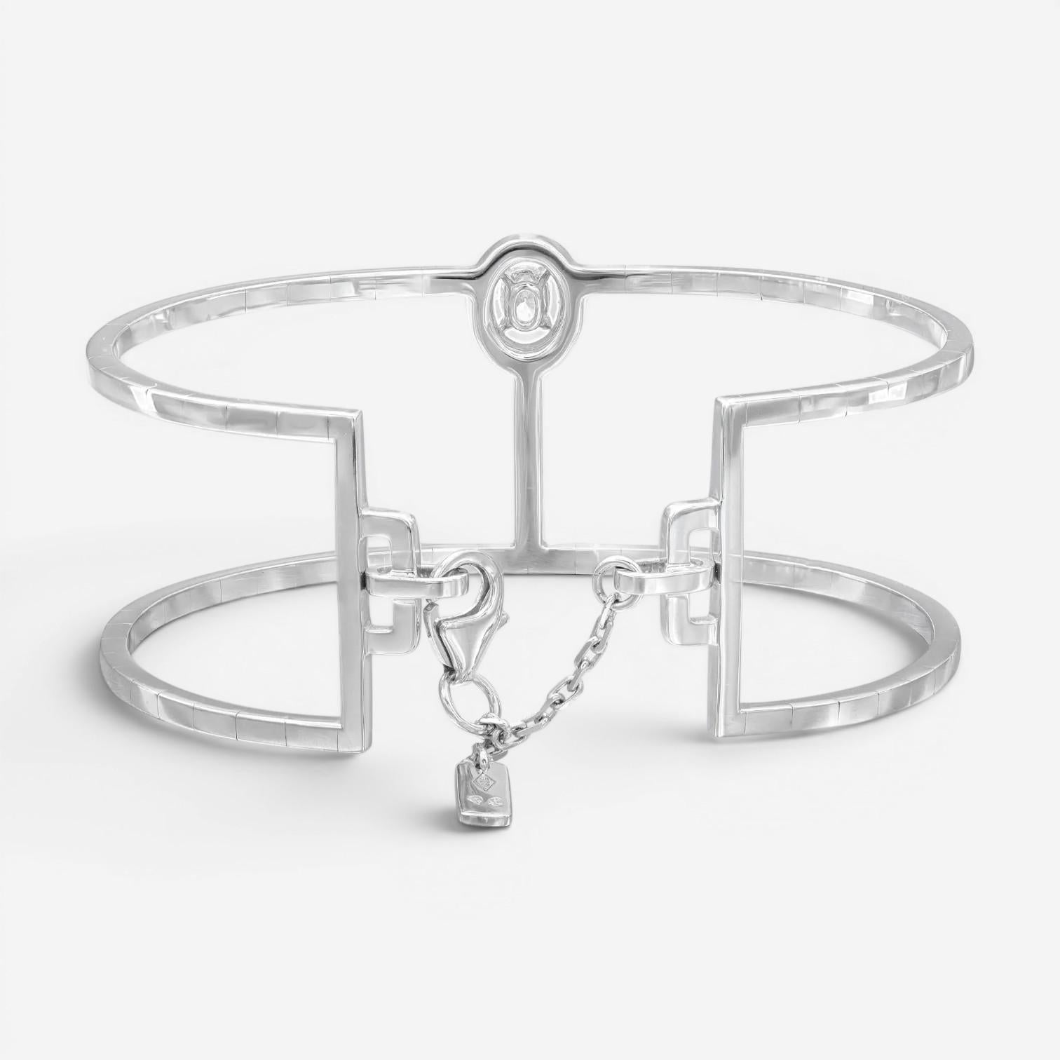 Messika Glam'Azone 18K White Gold Diamond Bracelet 06498-WG-S