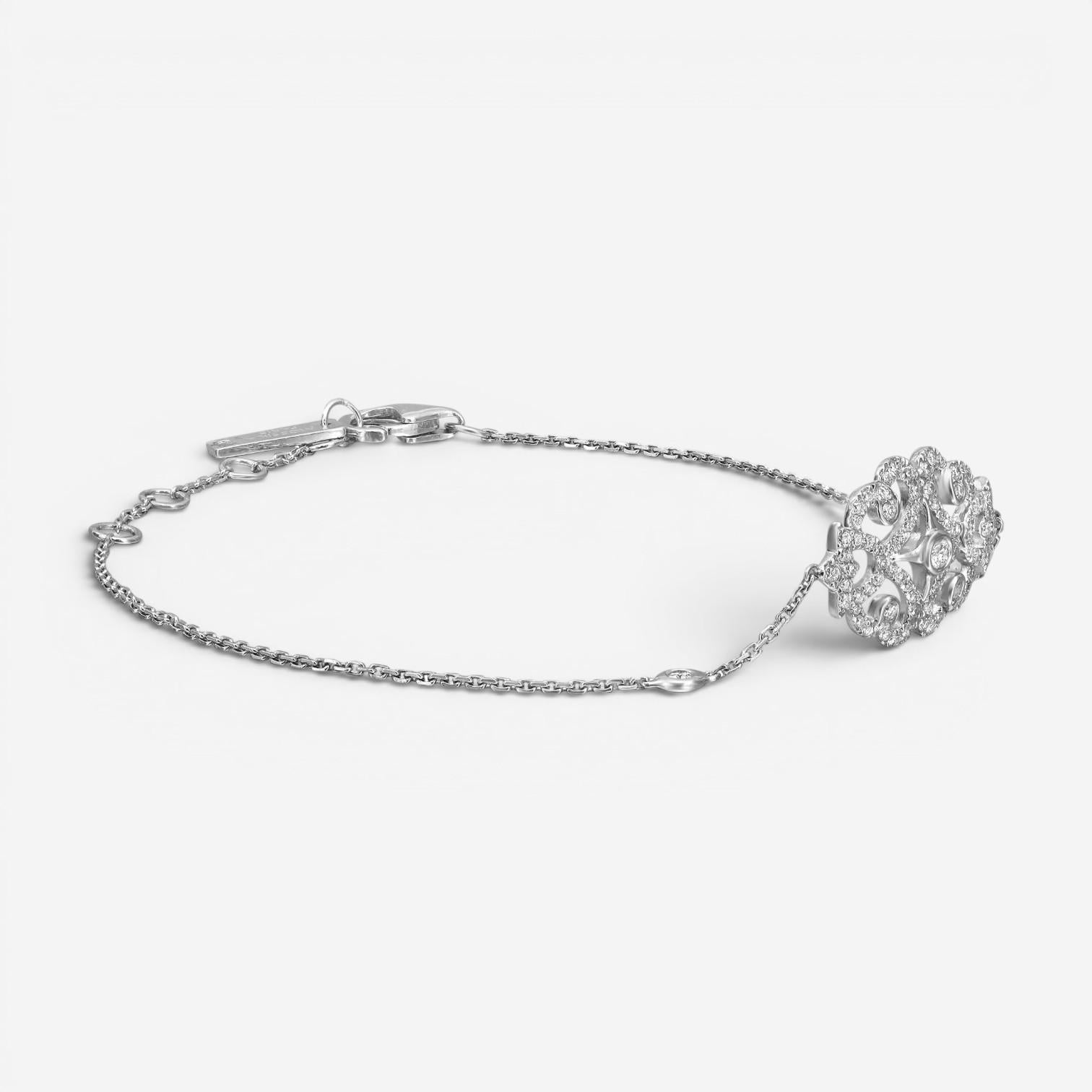 Messika Sultane 18K White Gold Diamond Bracelet 05253-WG