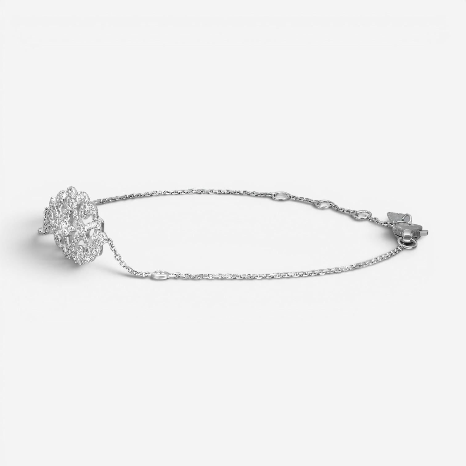 Messika Sultane 18K White Gold Diamond Bracelet 05253-WG