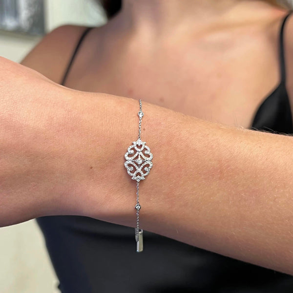 Messika Sultane 18K White Gold Diamond Bracelet 05253-WG