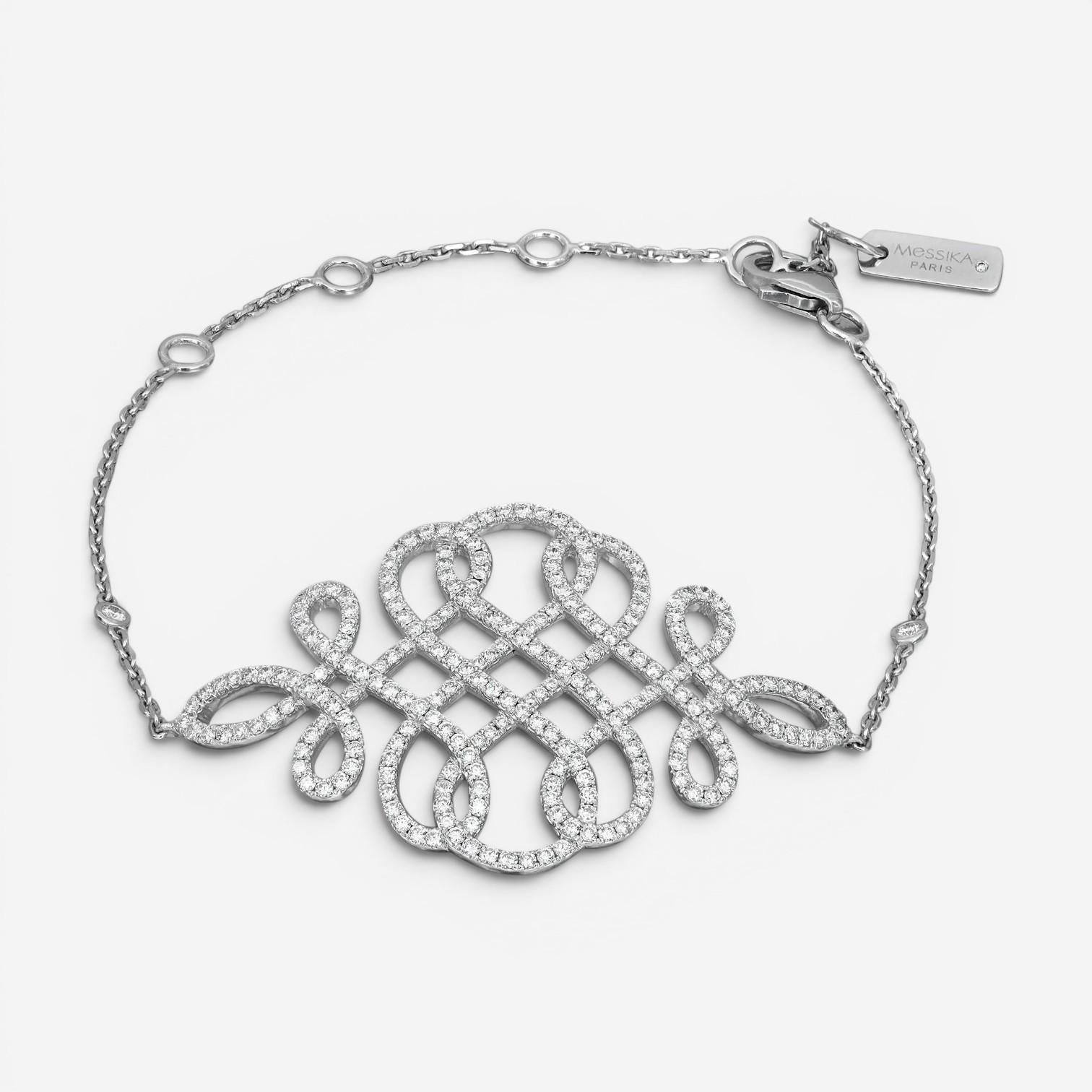 Messika Promess 18K White Gold Diamond Bracelet 05486-WG