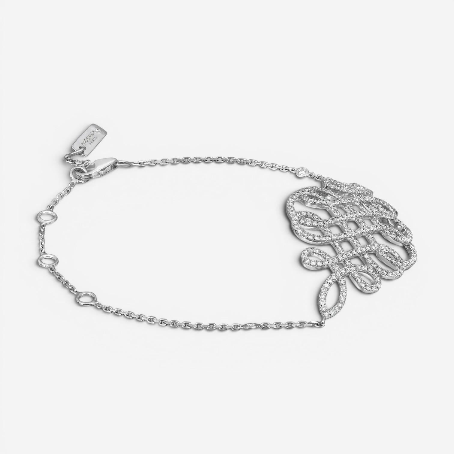 Messika Promess 18K White Gold Diamond Bracelet 05486-WG