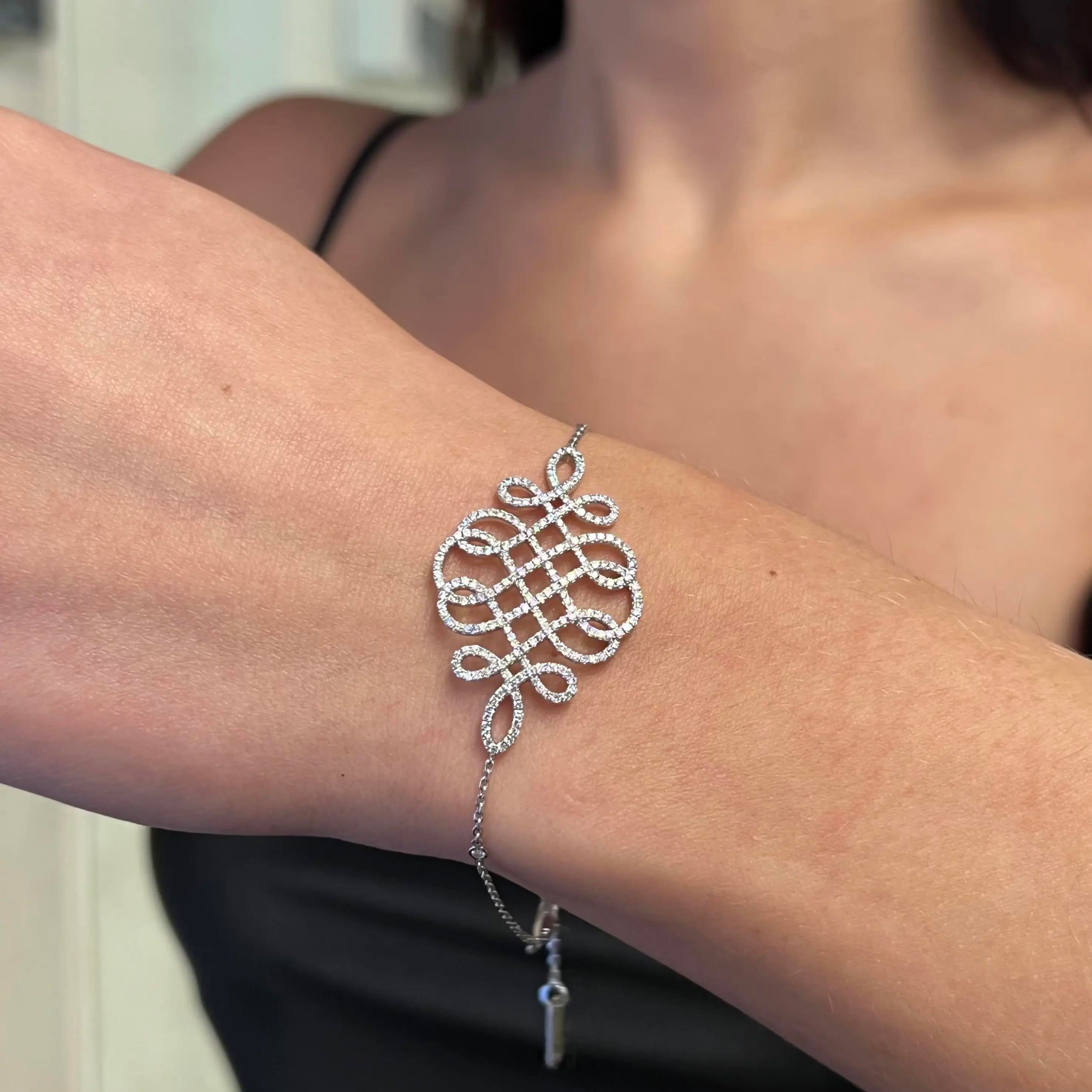 Messika Promess 18K White Gold Diamond Bracelet 05486-WG
