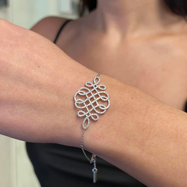 Messika Promess 18K White Gold Diamond Bracelet 05486-WG
