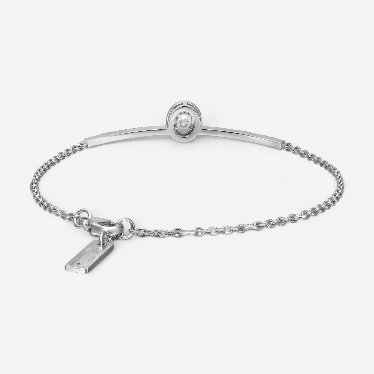 Messika Glam'Azone 18K White Gold Diamond Bracelet 06177-WG