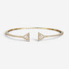Messika Thea Skinny 18K Yellow Gold Diamond Cuff Bracelet 06491-YG-M