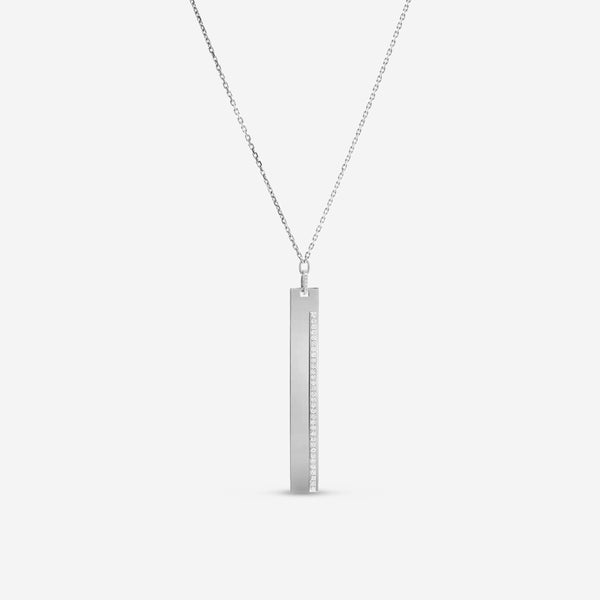 Messika Sautoir Kate 18K White Gold Diamond Bar Pendant Necklace 05781-WG