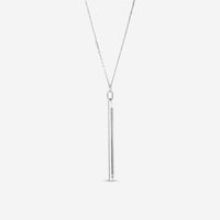 Messika Sautoir Kate 18K White Gold Diamond Bar Pendant Necklace 05781-WG