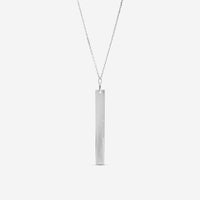 Messika Sautoir Kate 18K White Gold Diamond Bar Pendant Necklace 05781-WG