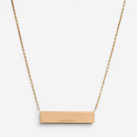 Messika Kate 18K Rose Gold Diamond Bar Pendant Necklace 05818-PG