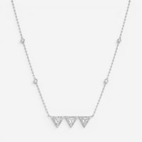 Messika Thea Toi & Moi 18K White Gold Diamond Necklace 06436-WG