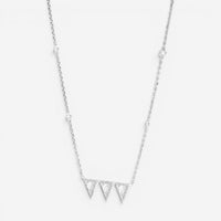 Messika Thea Toi & Moi 18K White Gold Diamond Necklace 06436-WG