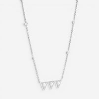 Messika Thea Toi & Moi 18K White Gold Diamond Necklace 06436-WG