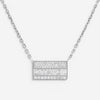 Messika Liz 18K White Gold Diamond Pendant Chain Necklace 05865-WG