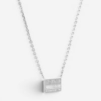 Messika Liz 18K White Gold Diamond Pendant Chain Necklace 05865-WG