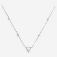 Messika Thea 18K White Gold Diamond Pendant Necklace 06438-WG