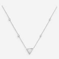 Messika Thea 18K White Gold Diamond Pendant Necklace 06438-WG