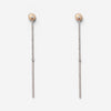 Messika 2 Barrettes Gatsby 18K Rose Gold Diamond Drop Earrings 05447-PG