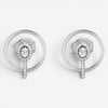 Messika Glam'Azone Graphic 18K White Gold Diamond Earrings 07179-WG