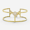 Messika Glam'Azone 18K Yellow Gold Diamond Cuff Bracelet 06498-YG-S
