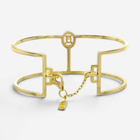 Messika Glam'Azone 18K Yellow Gold Diamond Cuff Bracelet 06498-YG-S