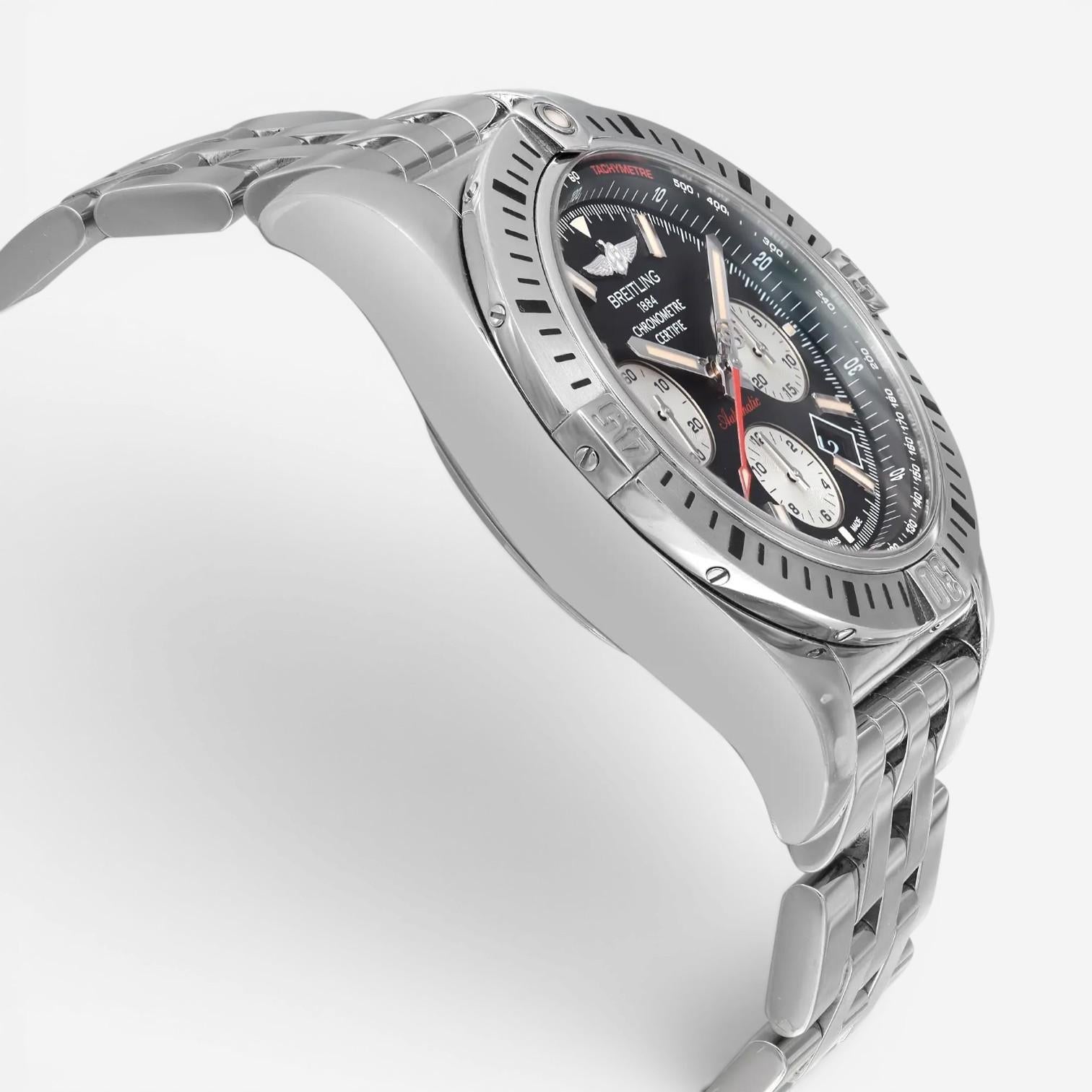 Breitling Chronomat 44 Airborne Stainless Steel Automatic Men's Watch AB01154G/B