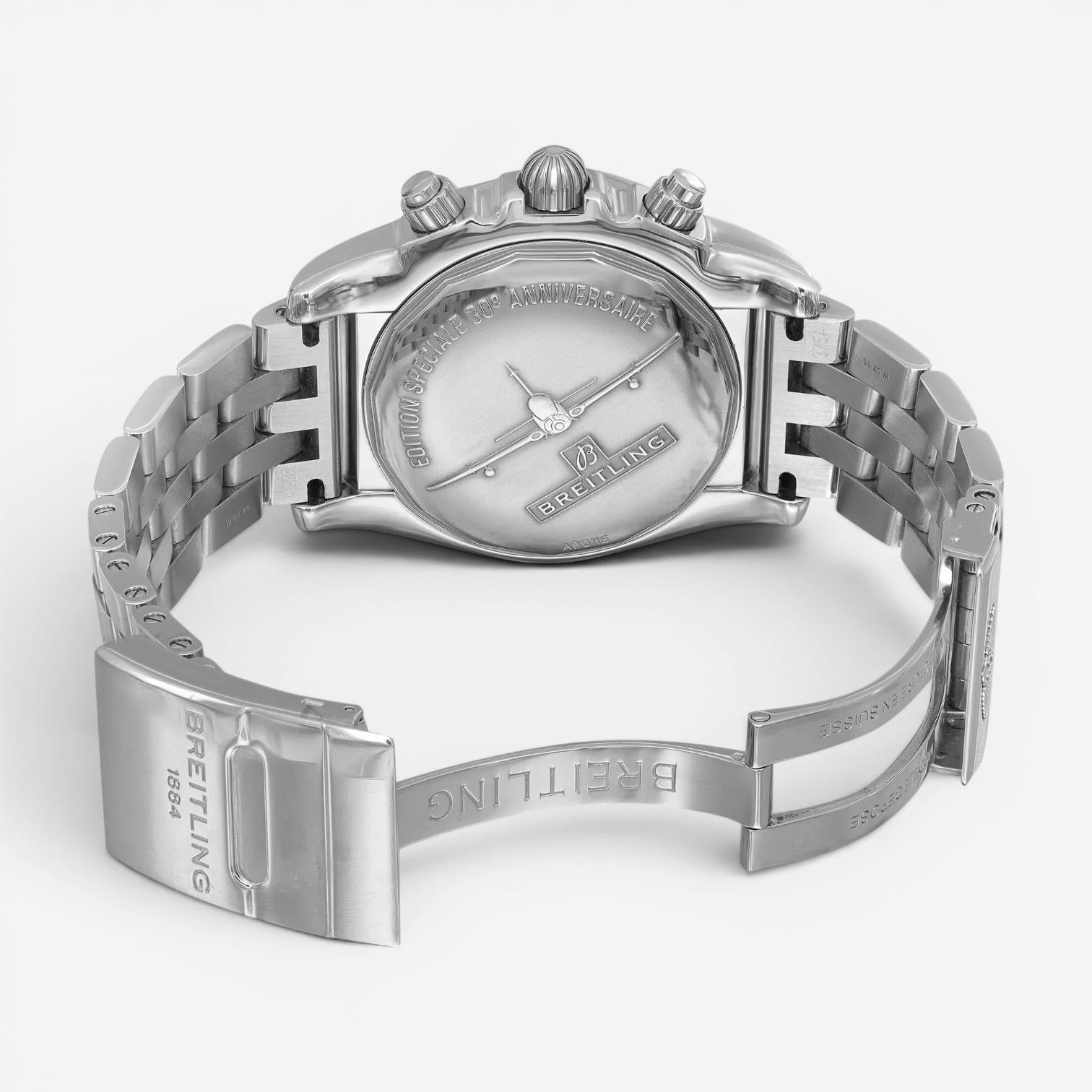 Breitling Chronomat 44 Airborne Stainless Steel Automatic Men's Watch AB01154G/B