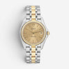 Tudor Geneve Monarch Stainless Steel & 18K Gold Quartz Unisex Watch 15733