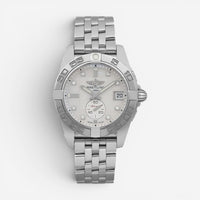 Breitling Galactic 36 Stainless Steel Diamond Automatic Ladies Watch A37330121A1