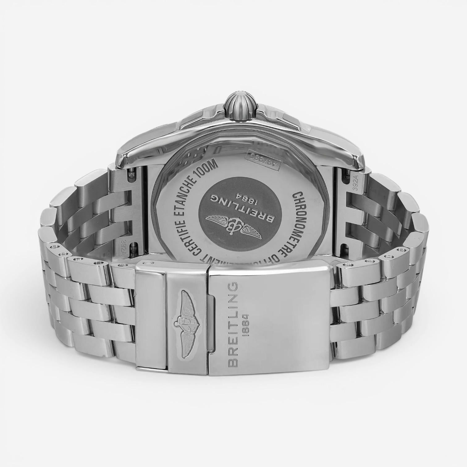 Breitling Galactic 36 Stainless Steel Diamond Automatic Ladies Watch A37330121A1