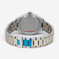 Tudor Style Stainless Steel & 18K Yellow Gold Diamond Automatic Unisex Watch 125