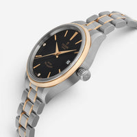 Tudor Style Stainless Steel & 18K Yellow Gold Diamond Automatic Ladies Watch 121