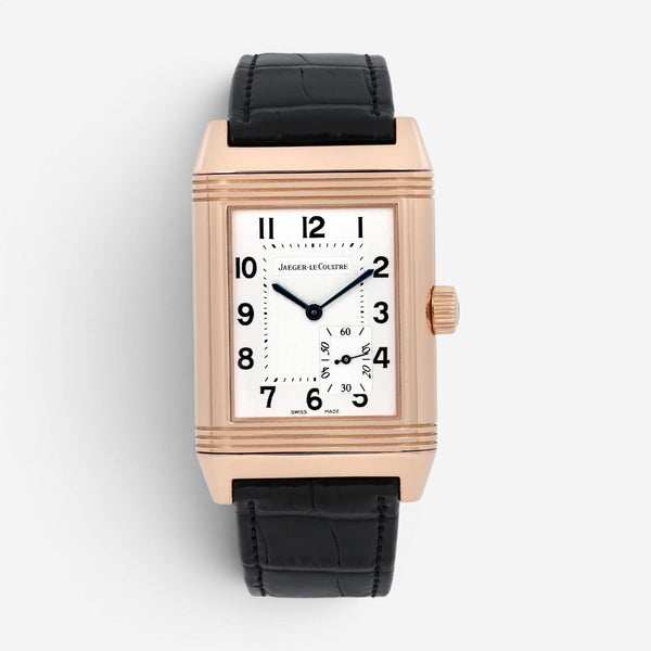 Jaeger LeCoultre Reverso 18K Rose Gold Manual Wind Men's Watch 240.214