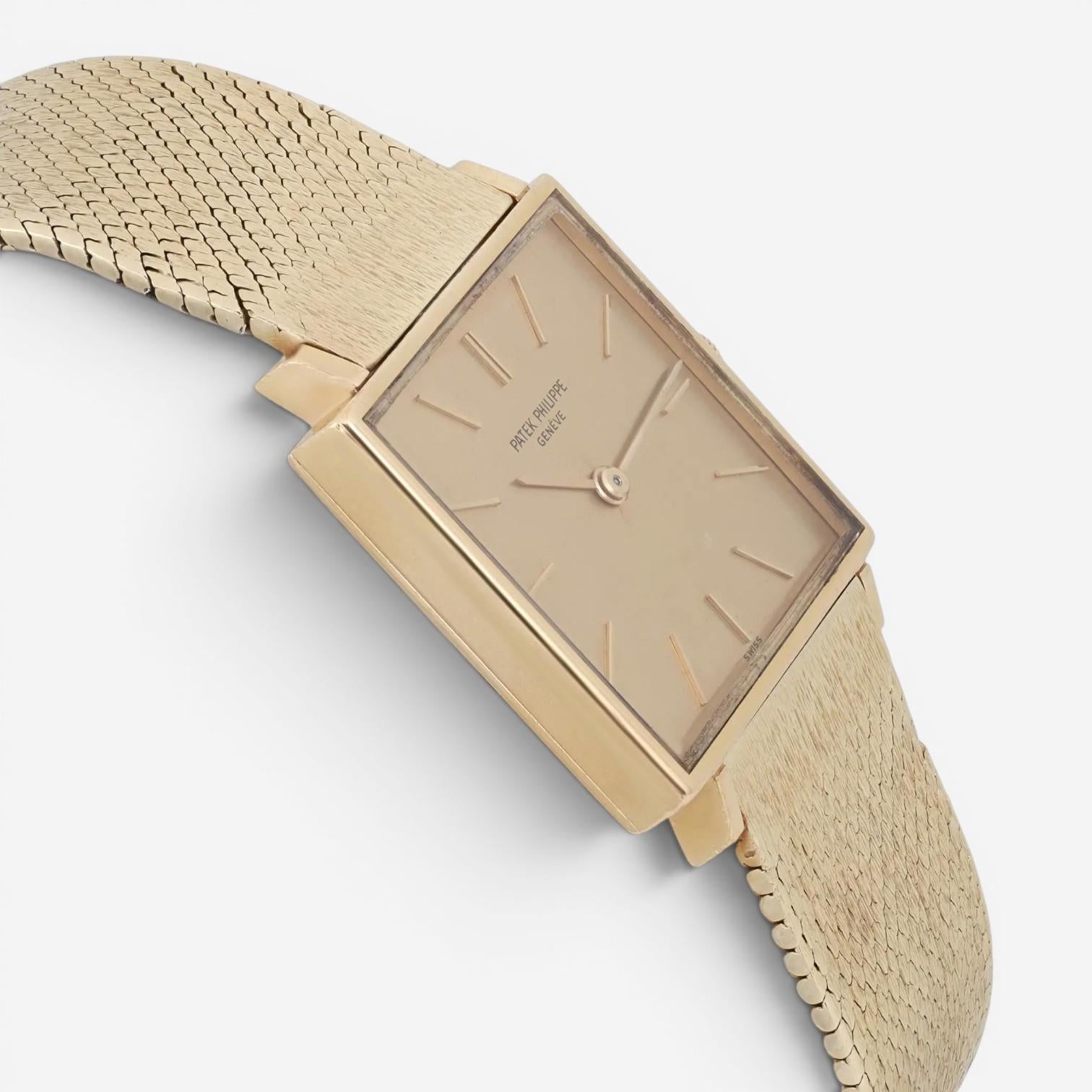 Patek Philippe Vintage Gondolo 18K Yellow Gold Manual Wind Unisex Watch 3430