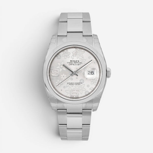 Rolex Datejust Stainless Steel Automatic Ladies Watch 116200