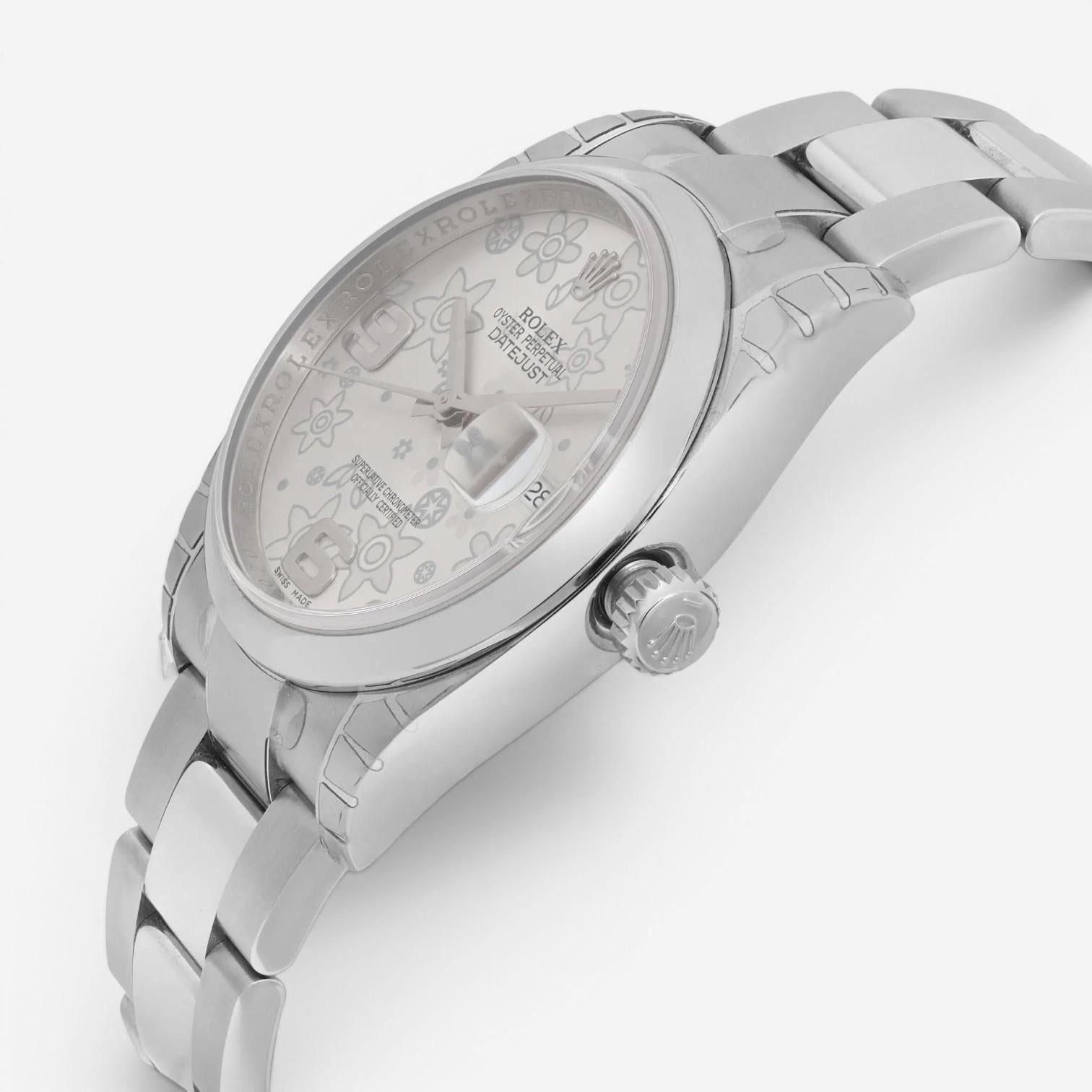 Rolex Datejust Stainless Steel Automatic Ladies Watch 116200